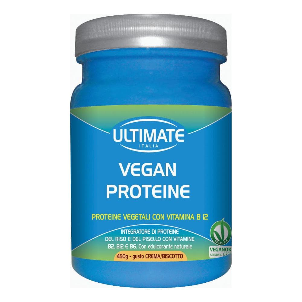 Ultimate vegan proteine crema biscotto 450 g
