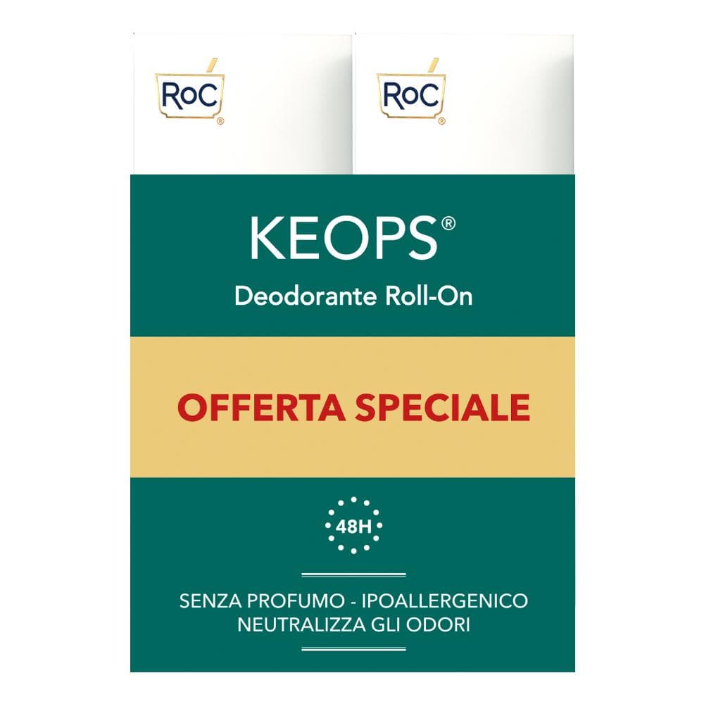 Roc keops deo roll on 2 x 30 ml