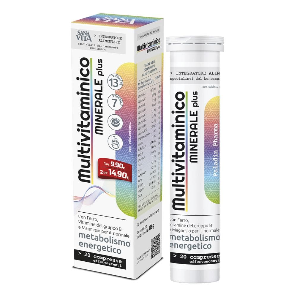 Sanavita multivitaminico effervescente 20 compresse