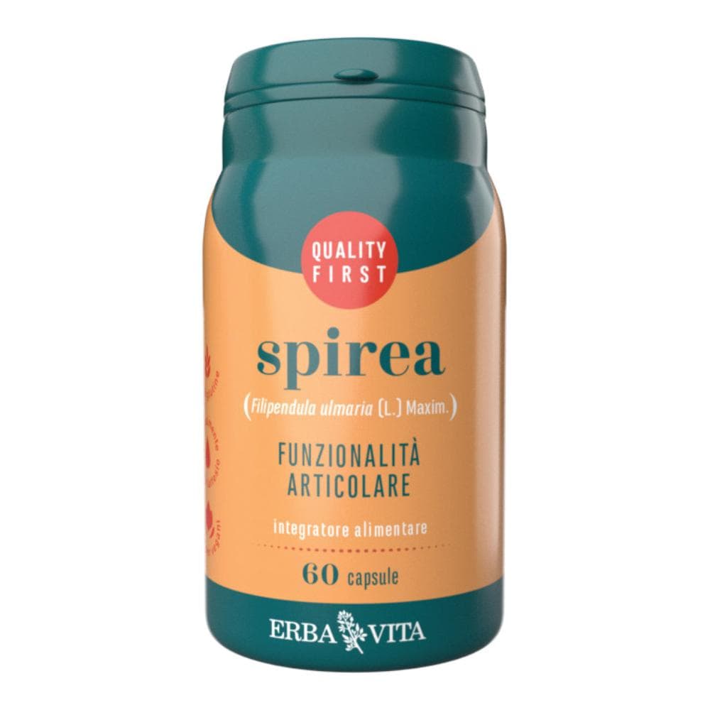Erba Vita Spirea Ulmaria Integratore Articolare 60 Capsule