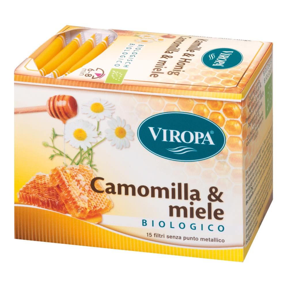 Viropa Camomilla & Miele Tisana bio 15 Filtri