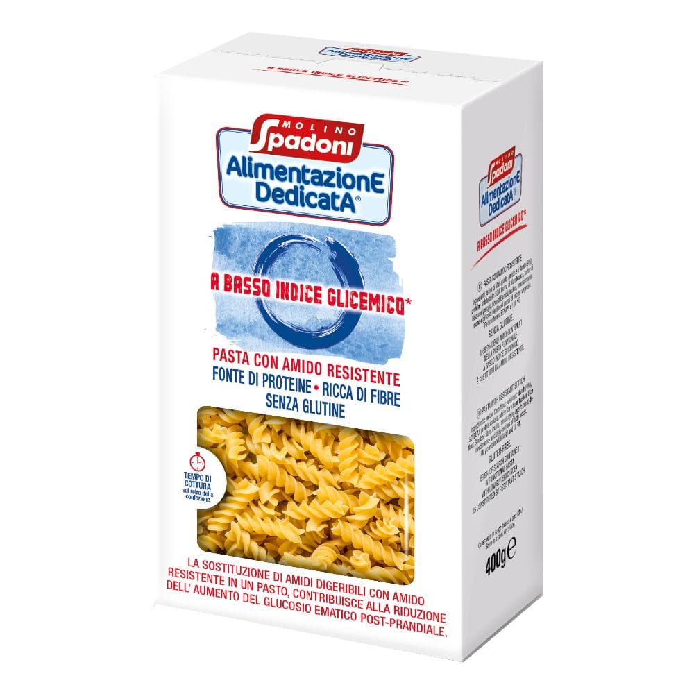 Alimentazione dedicata fusilli basso indice glicemico senza glutine 400 g