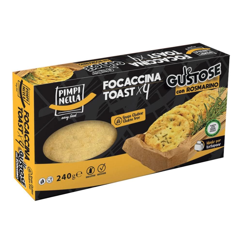 Pimpinella food focaccina toast rosmarino 260 g