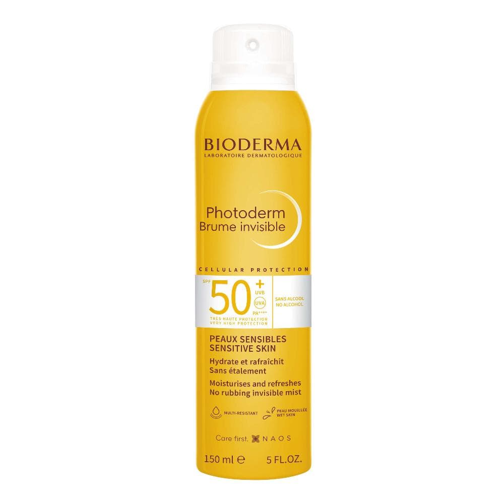 Bioderma Photoderm Brume Solaire Invisible Protezione Solare Molto Alta Spf 50+ 150 Ml