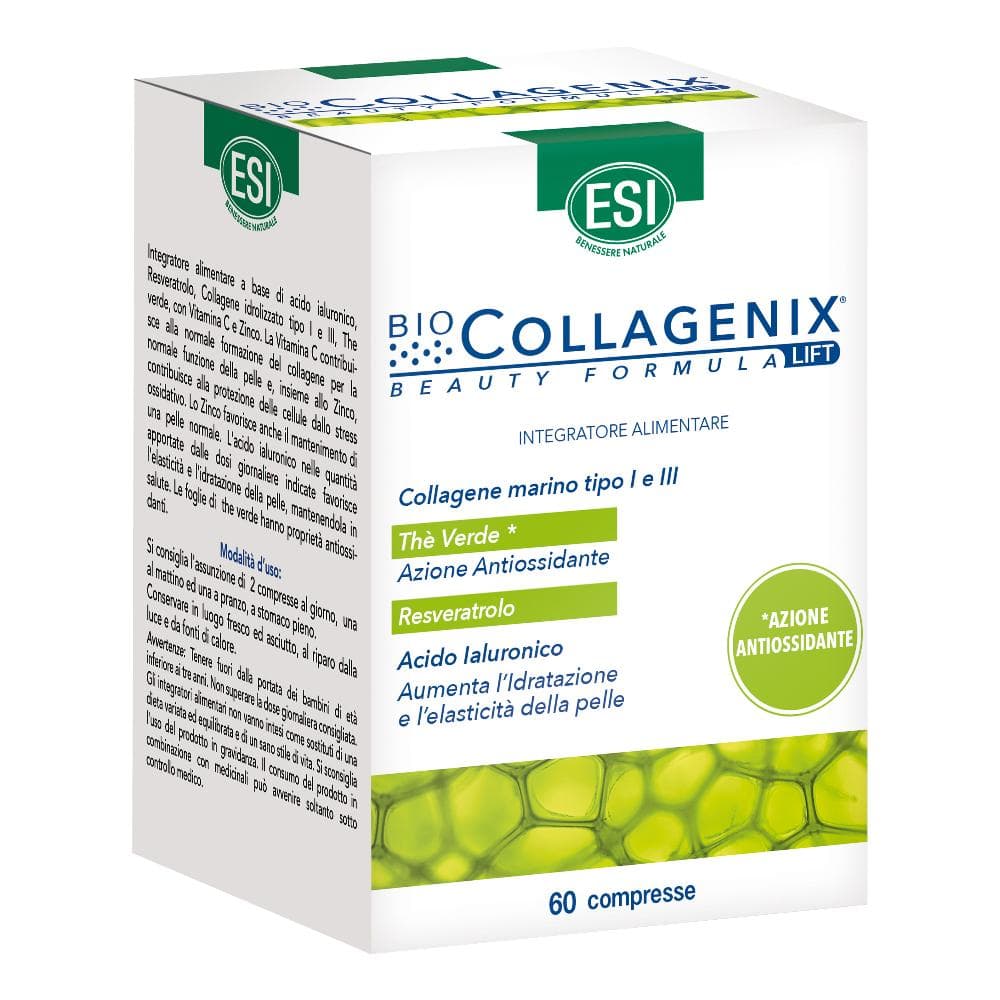 Esi Biocollagenix Beauty Formula Lift Integratore Antiossidante 60 Compresse