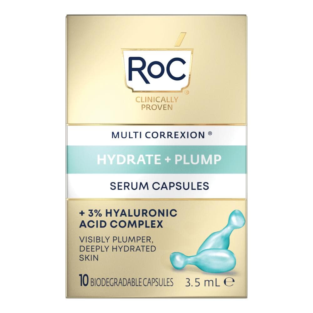 Roc Multi Correxion Hydrate + Plump Siero Viso Anti Rughe 30 Capsule