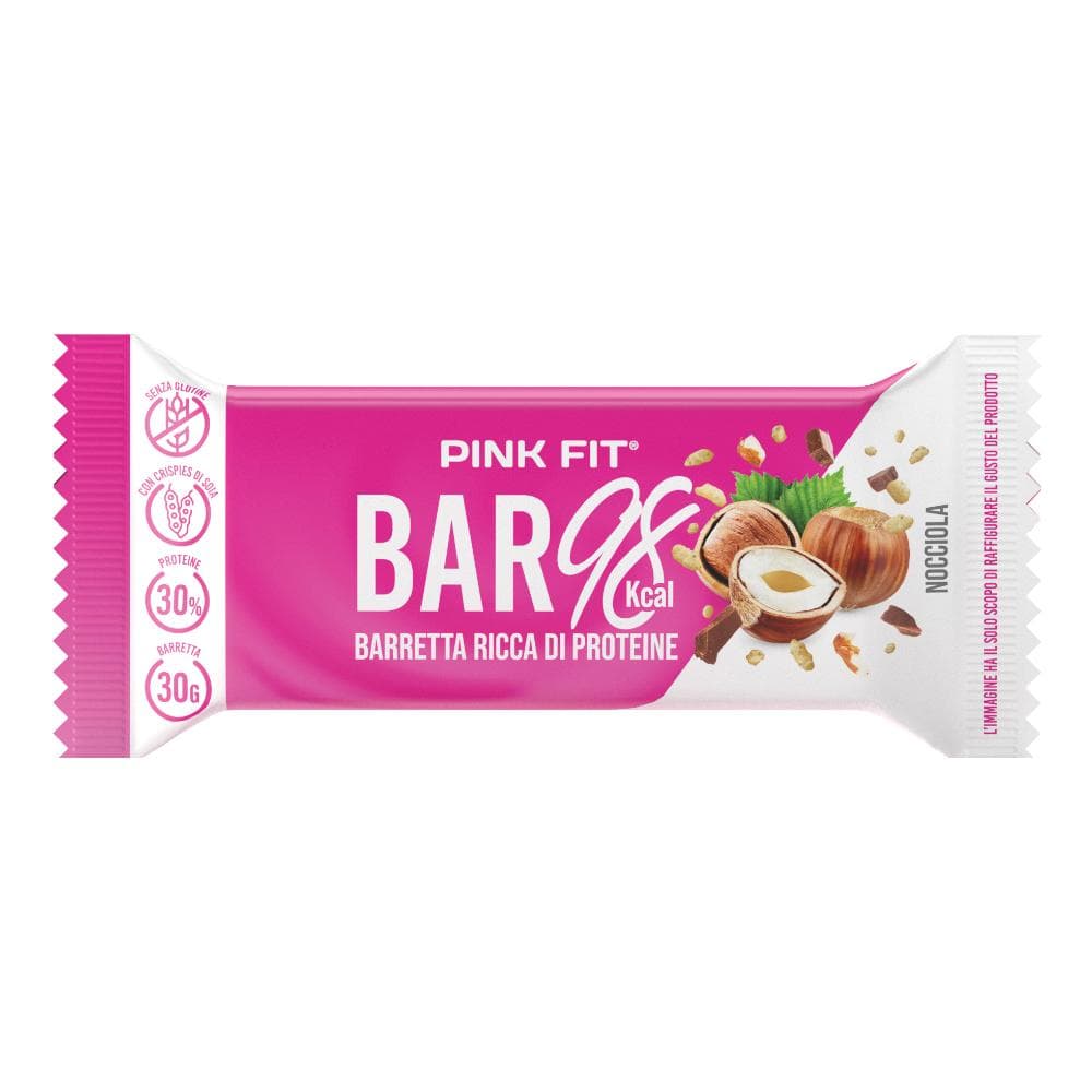 Pink fit bar 98 nocciola 30 g