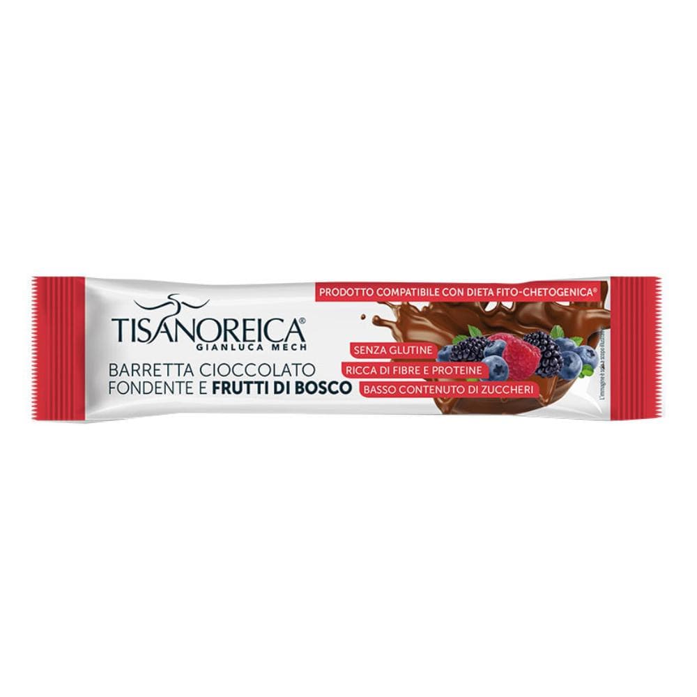 Tisanoreica T-Smart Barretta Cioccolato Fondente e Frutti di Bosco