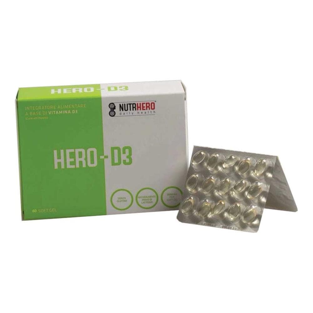 Hero d3 30 softgel