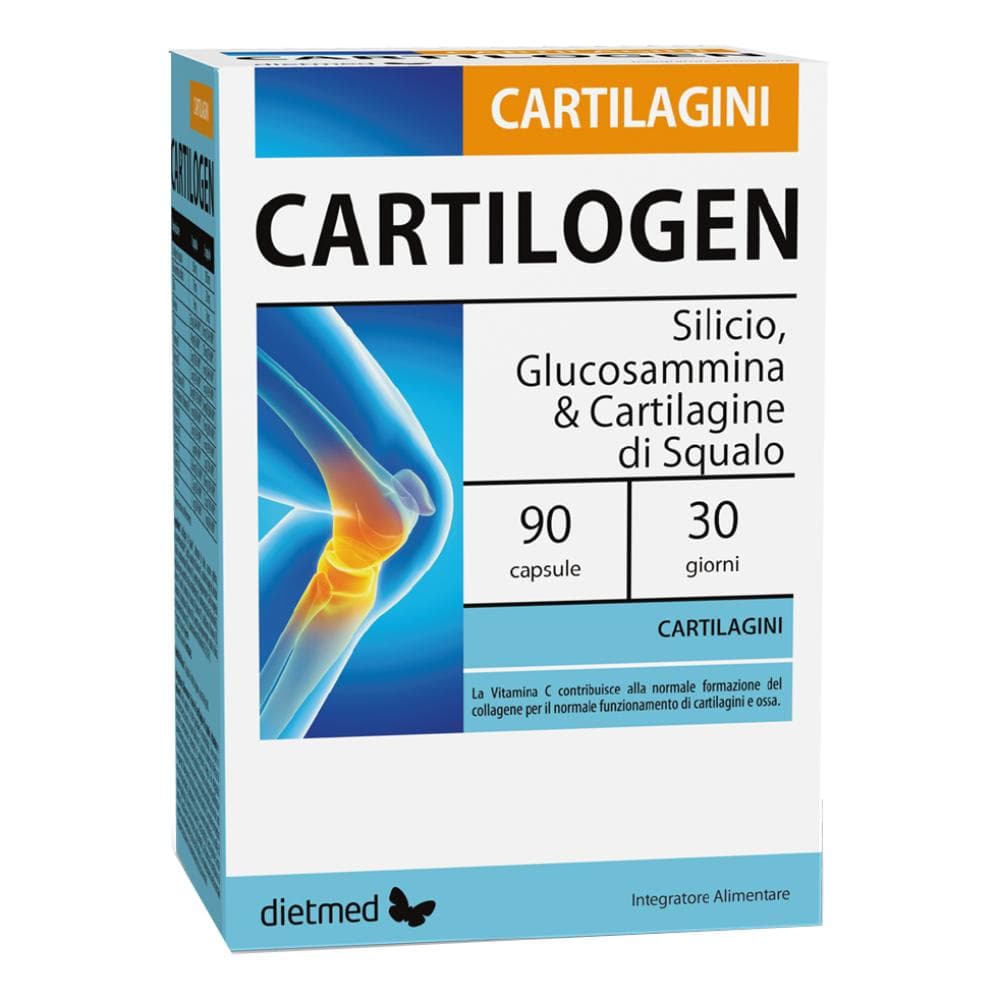 Dietmed Cartilogen Integratore di Collagene, 90 capsule