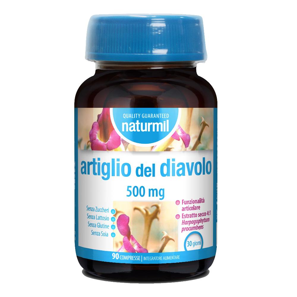 Dietmed Naturmil - Artiglio del Diavolo 5000mg Integratore, 90 Compresse