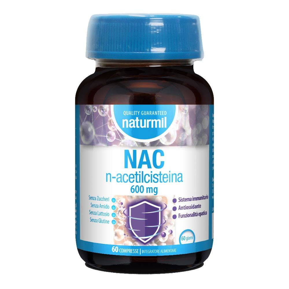 Naturmil nac n-acetilcisteina 600 mg 60 compresse