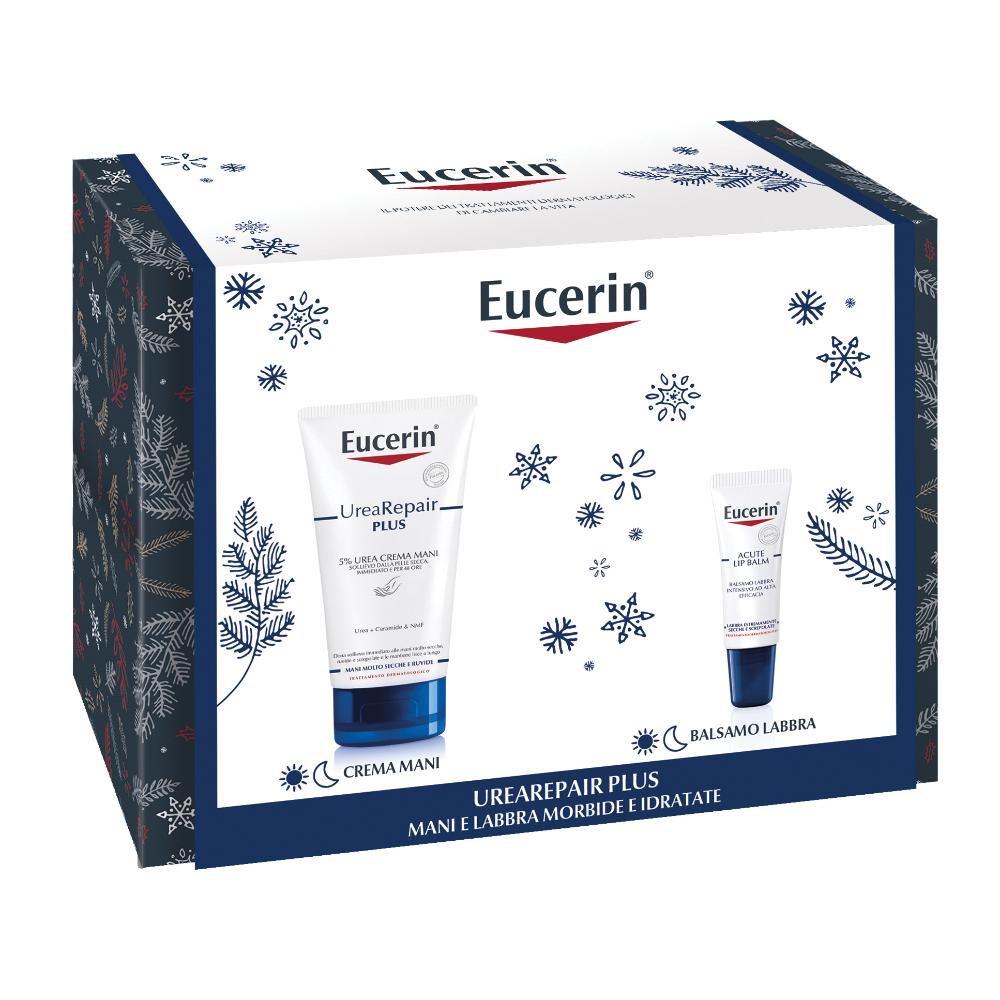 Eucerin Cofanetto Urea Repair Plus Crema Mani + Balsamo Labbra