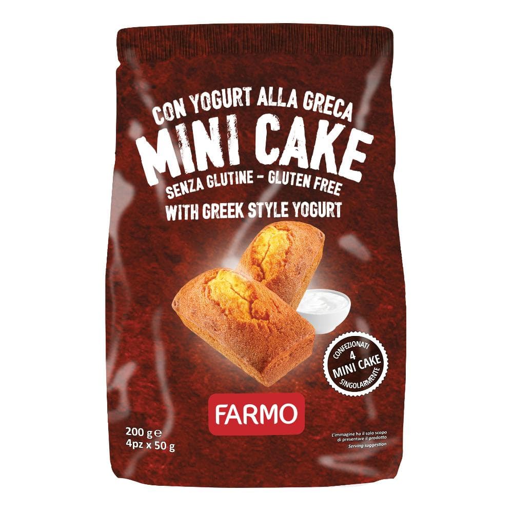 Farmo mini cake yogurt alla greca multipacco 4 pezzi da 50 g