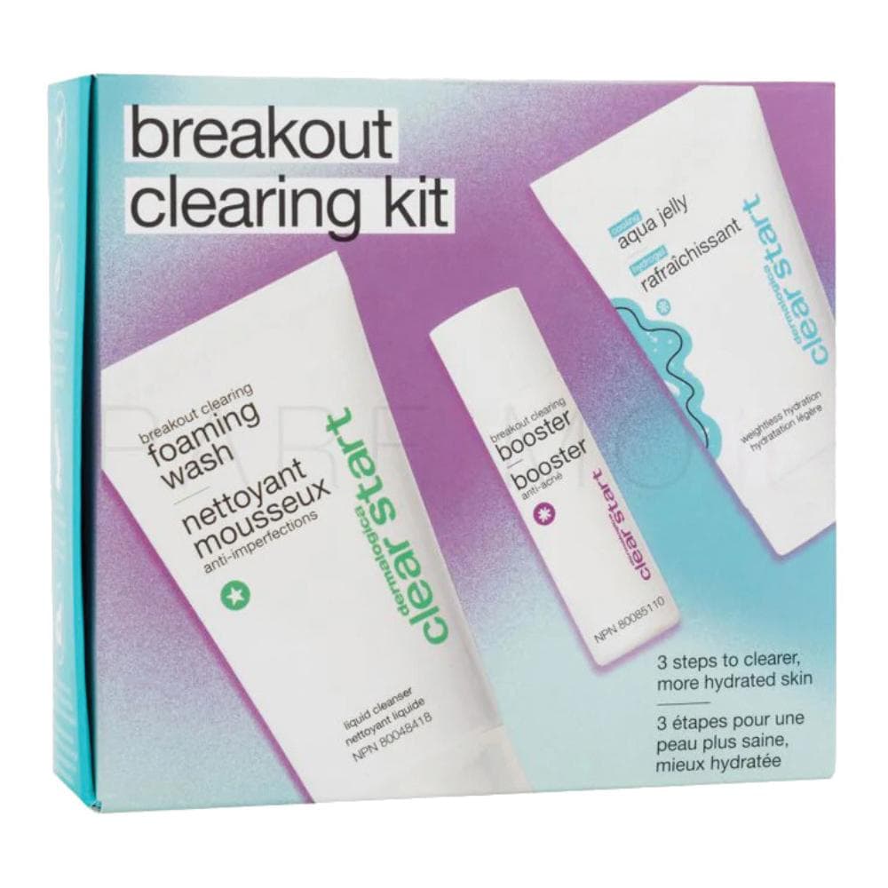 Dermalogica breakout clearing kit 2022 2 detergenti + 1 booster