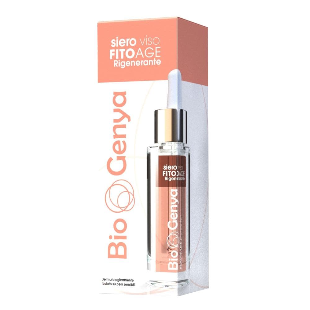 Biogenya Beauty Life Protection - Siero Viso FitoAge Rigenerante, 30ml