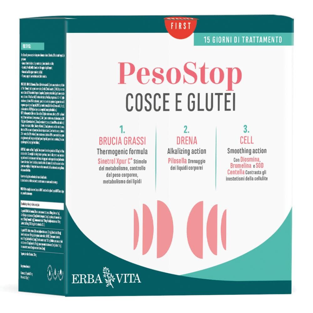 Erba Vita PesoStop Kit Cosce e Glutei 15 Giorni Di Trattamento