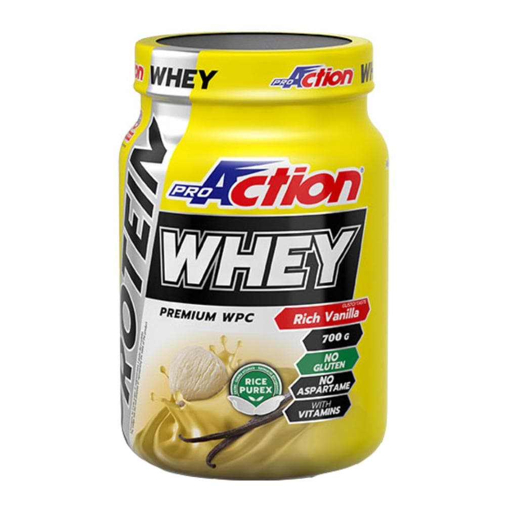 ProAction Whey Rich Vanilla Integratore di Proteine 700 g