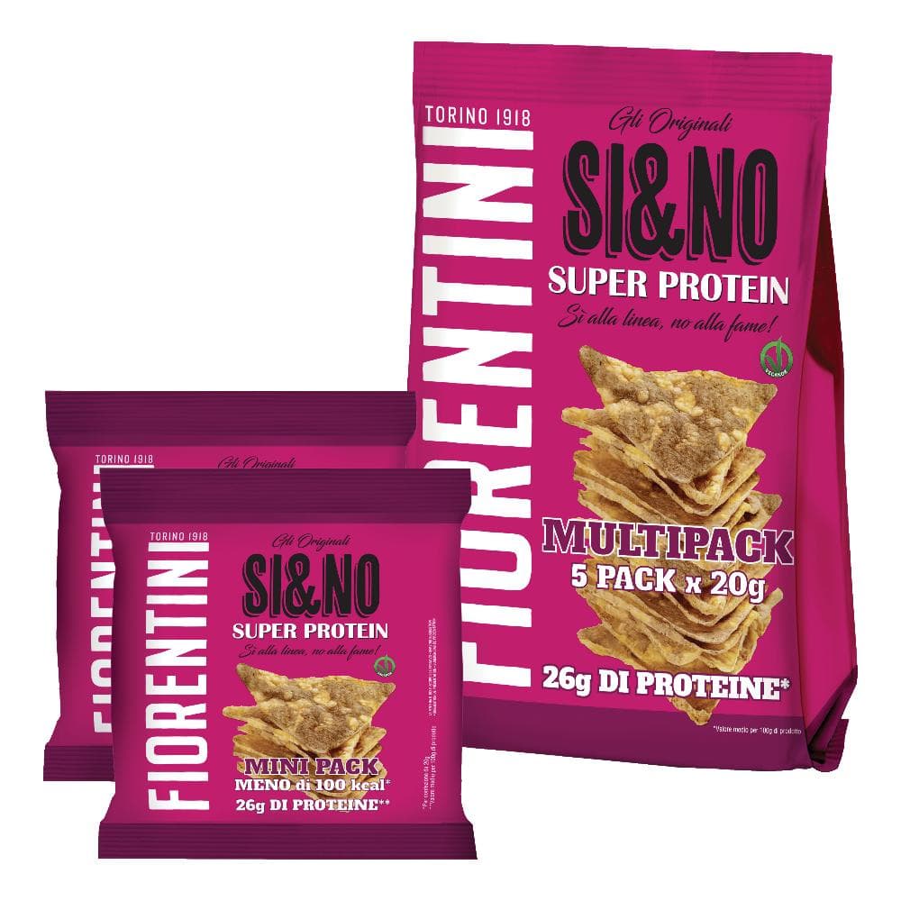Si&No Super Protein Triangoli 5 Monoporzioni Da 20 G