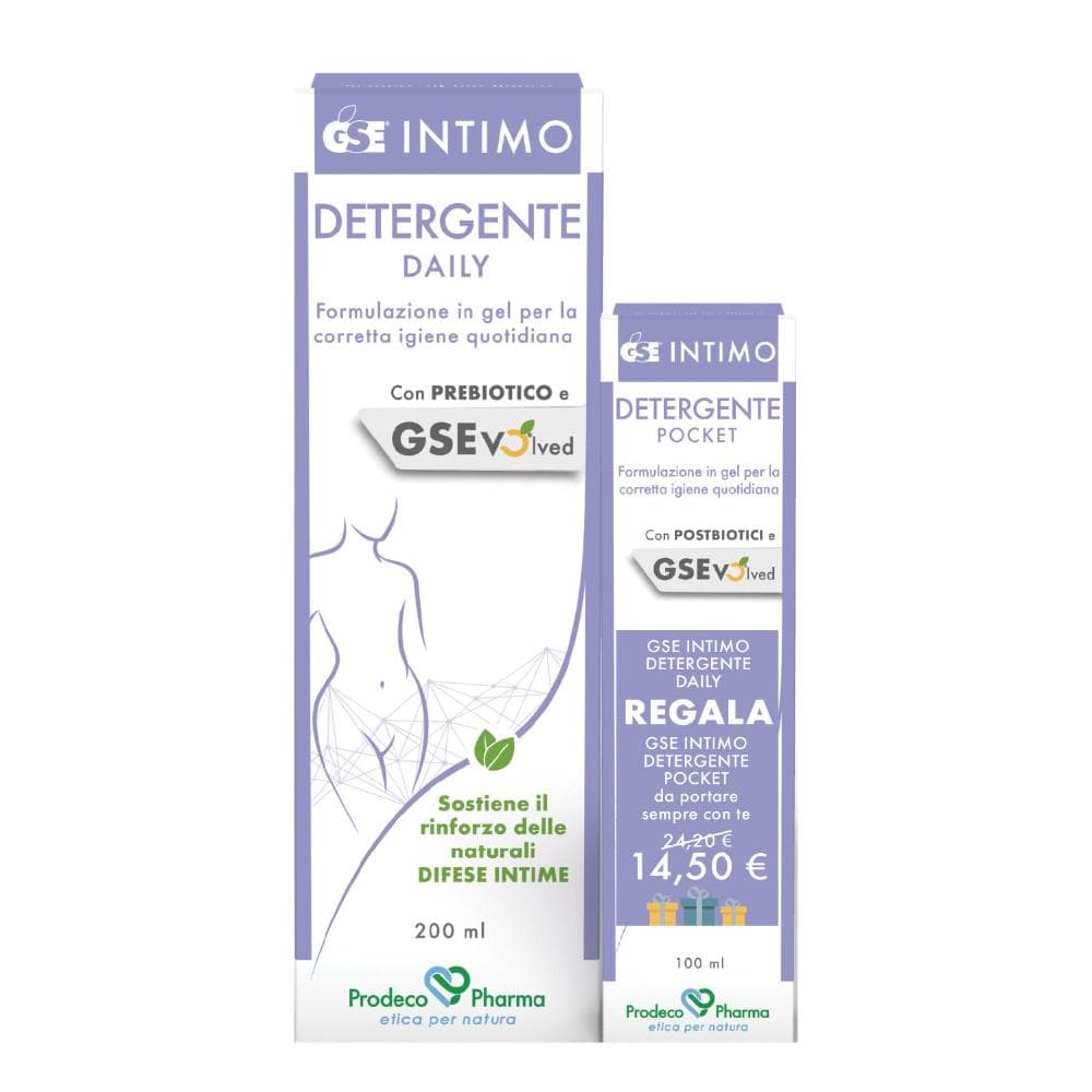 Gse intimo detergente daily 200 ml + pocket 100 ml