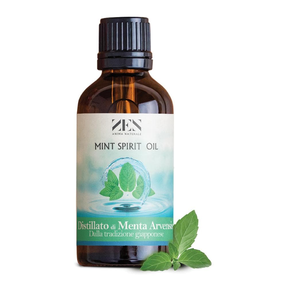 Zen mint spirit oil distillato di menta arvensis dalla tradizione giapponese 100 ml