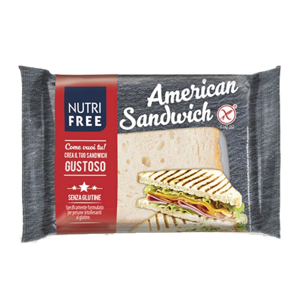 Nutrifree American Sandwich Pane Senza Glutine 10 pezzi da 24 g Promozione