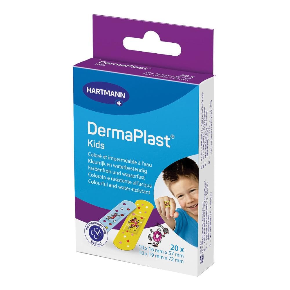 Dermaplast Kids Cerotto 2 Formati 20 Pezzi