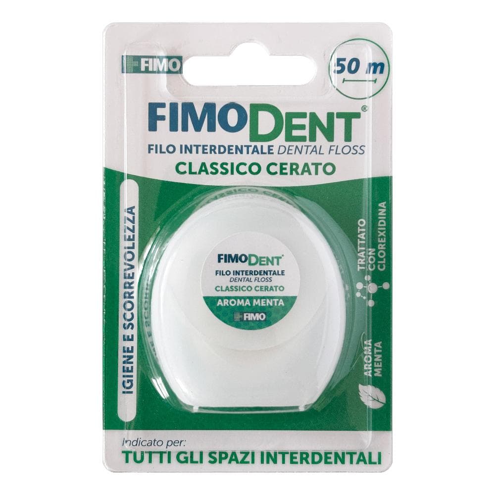 Fimodent filo interdentale cerato 50m