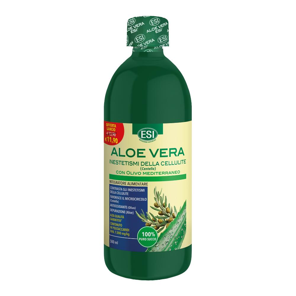 Esi aloe vera cellulite olivo succo 500 ml