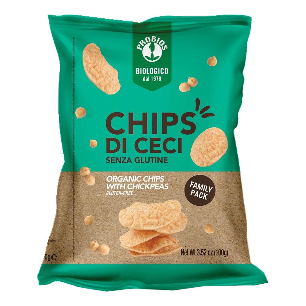 PROBIOS CHIPS DI CECI 100 G PACK RISPARMIO