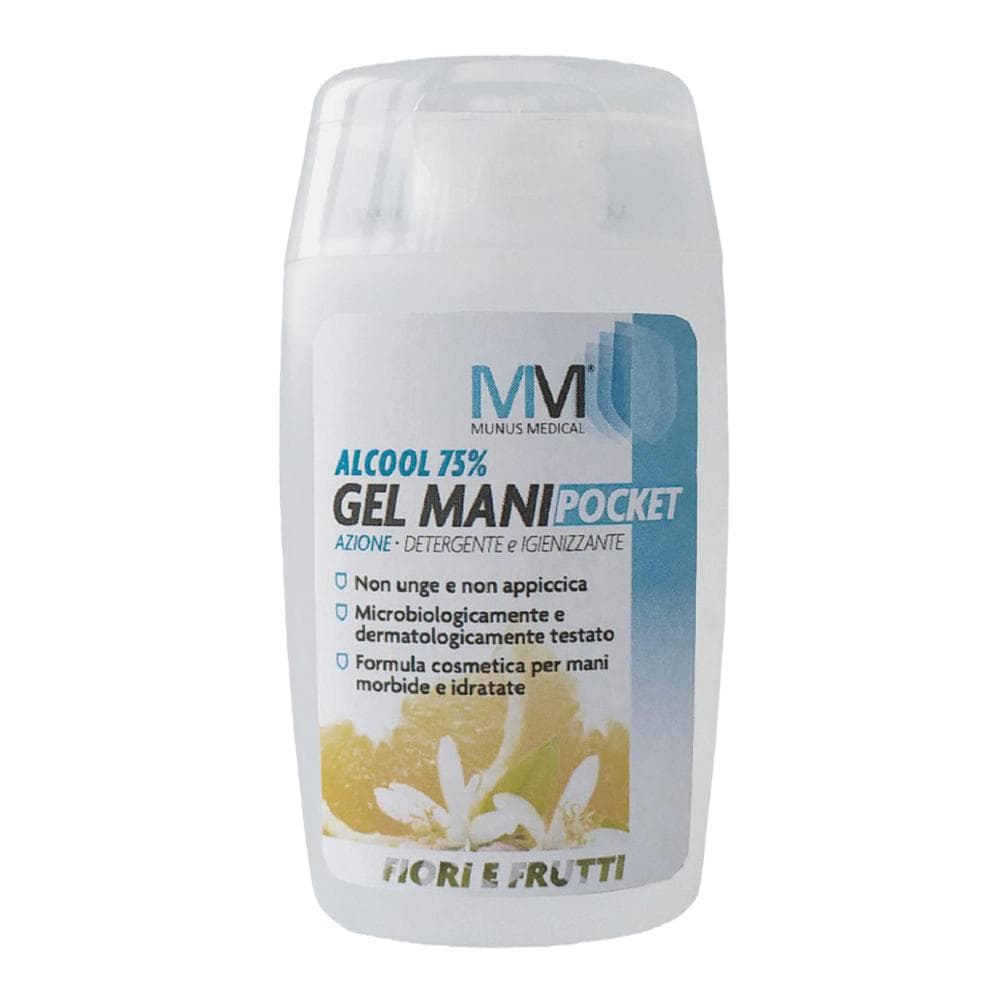 Munus Medical Gel Igienizzante Mani Fiori&Frutti 100 Ml