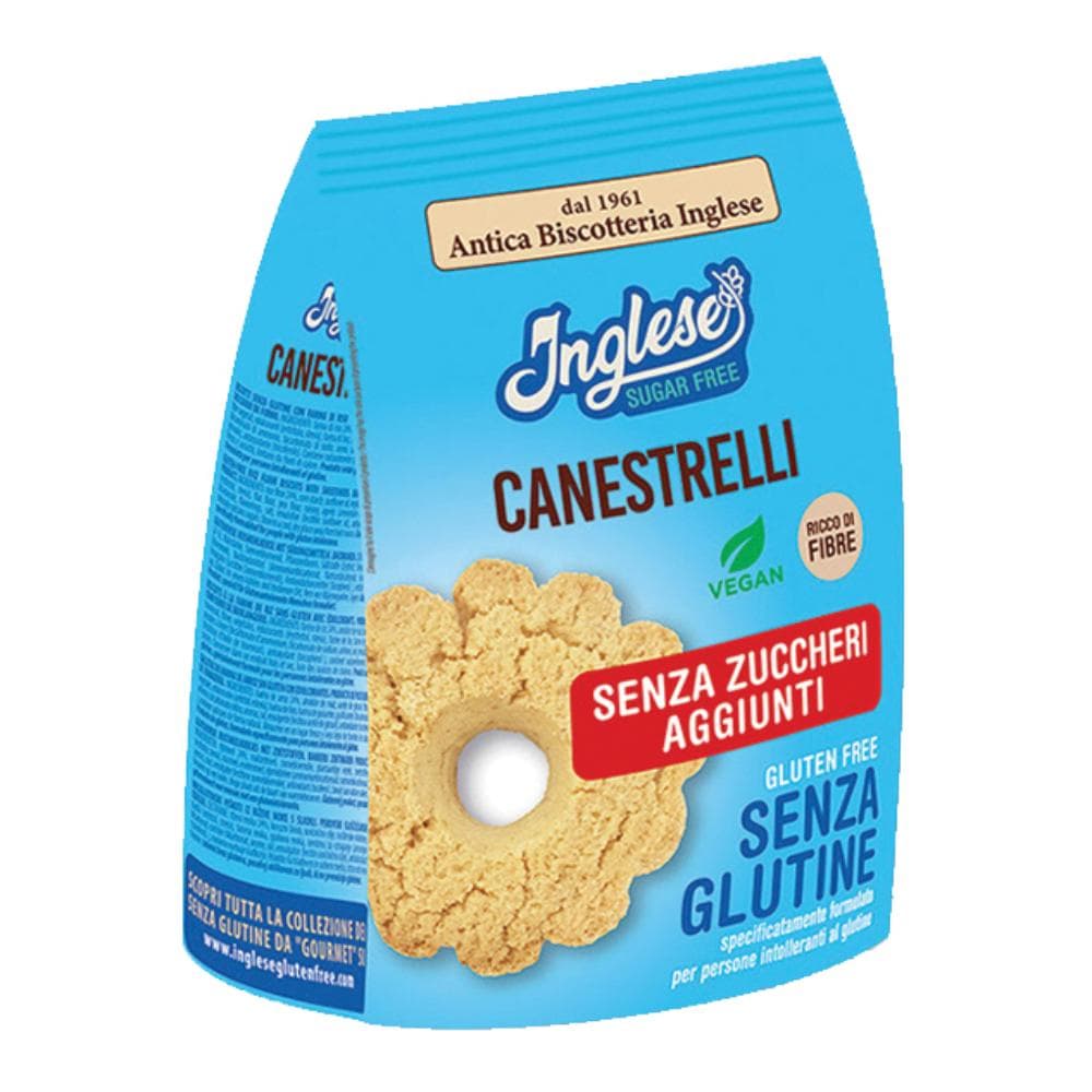 Inglese biscotti canestrelli senza zuccheri aggiunti 200 g