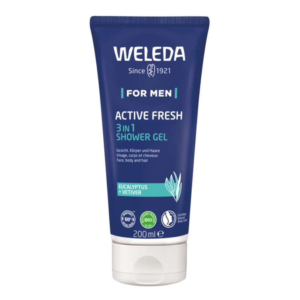 Weleda Men Doccia Gel Energy Tonificante e Rinfrescante, 200ml