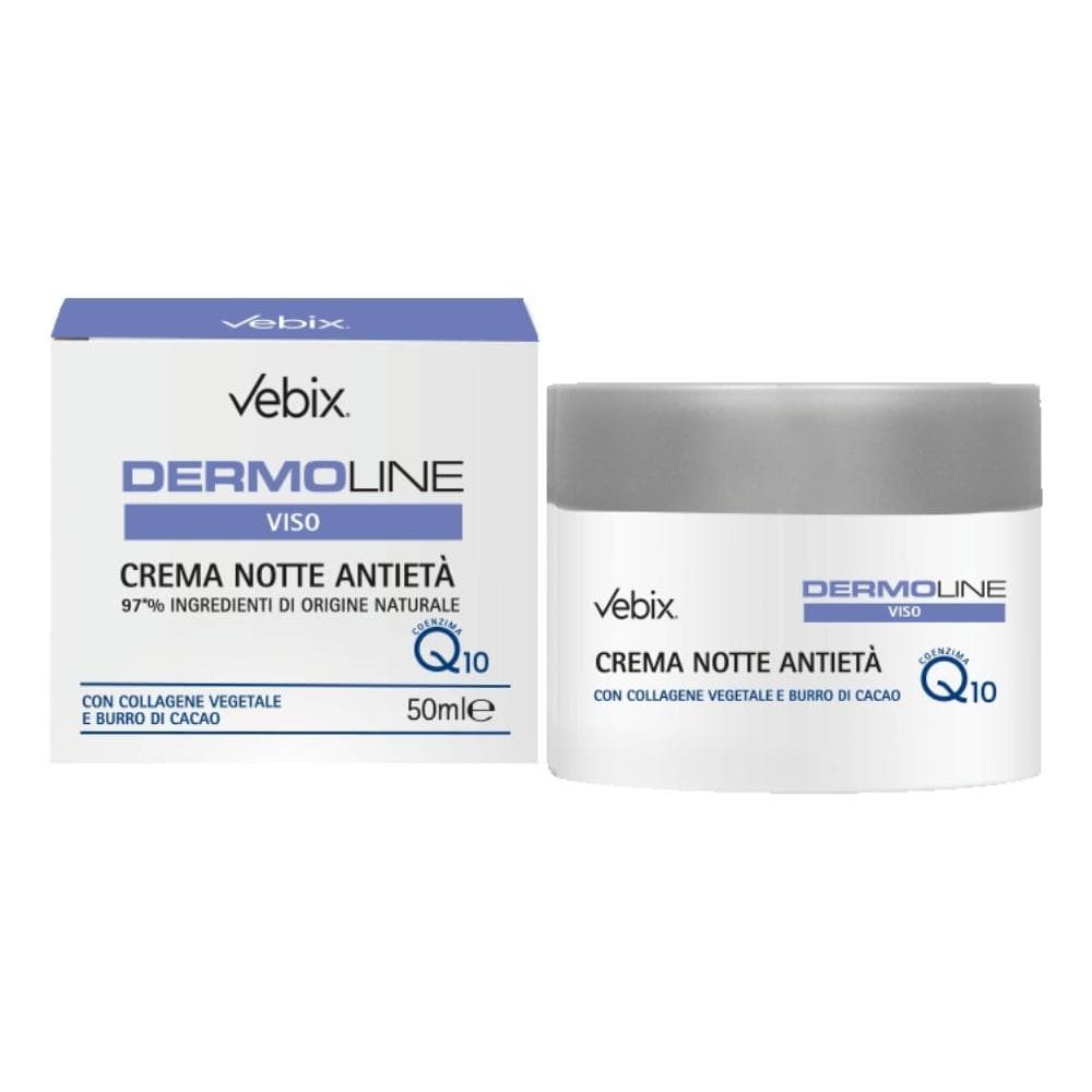 Vebix Dermoline Viso Crema Notte Antieta' 50 Ml