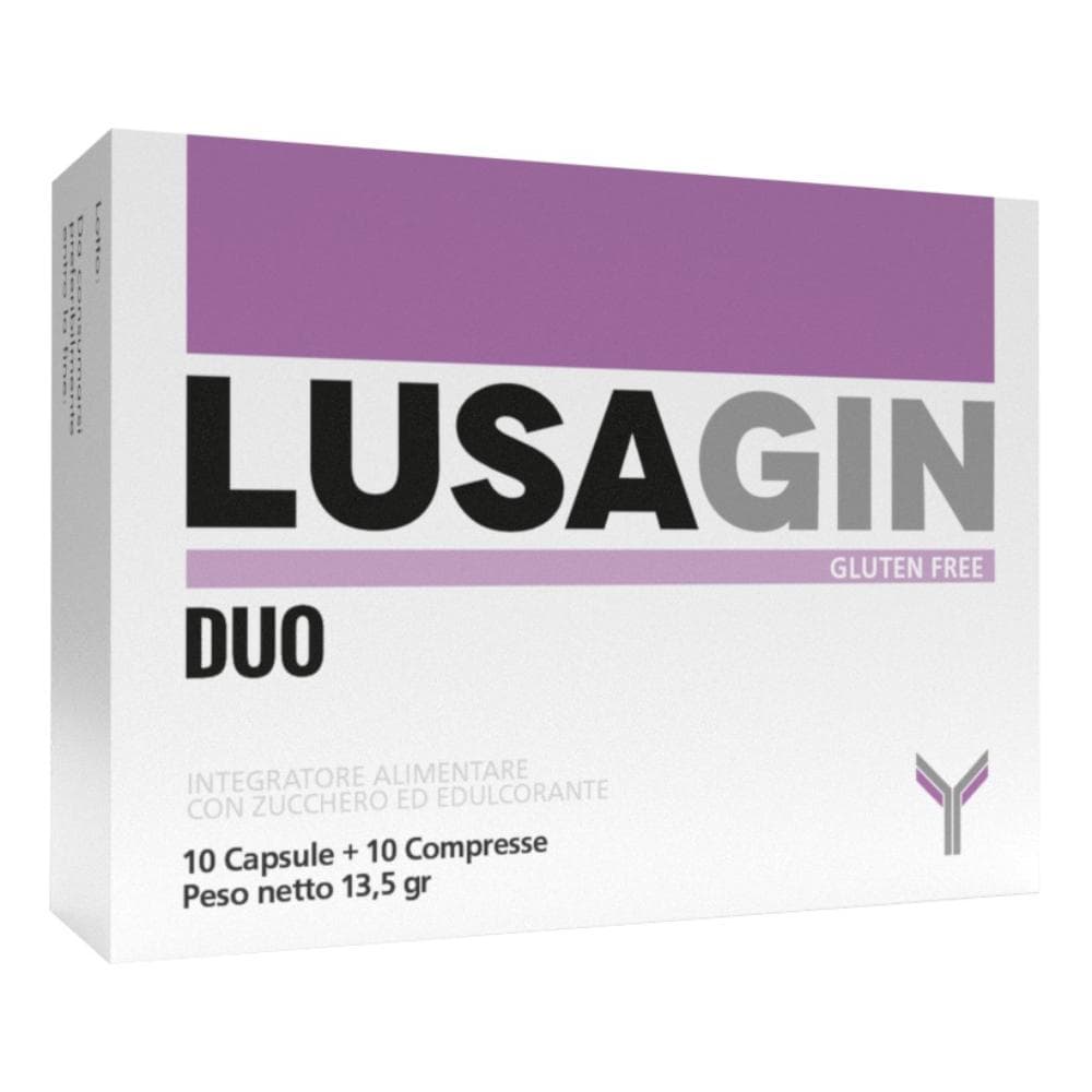 Lusagin duo 10 capsule + 10 compresse