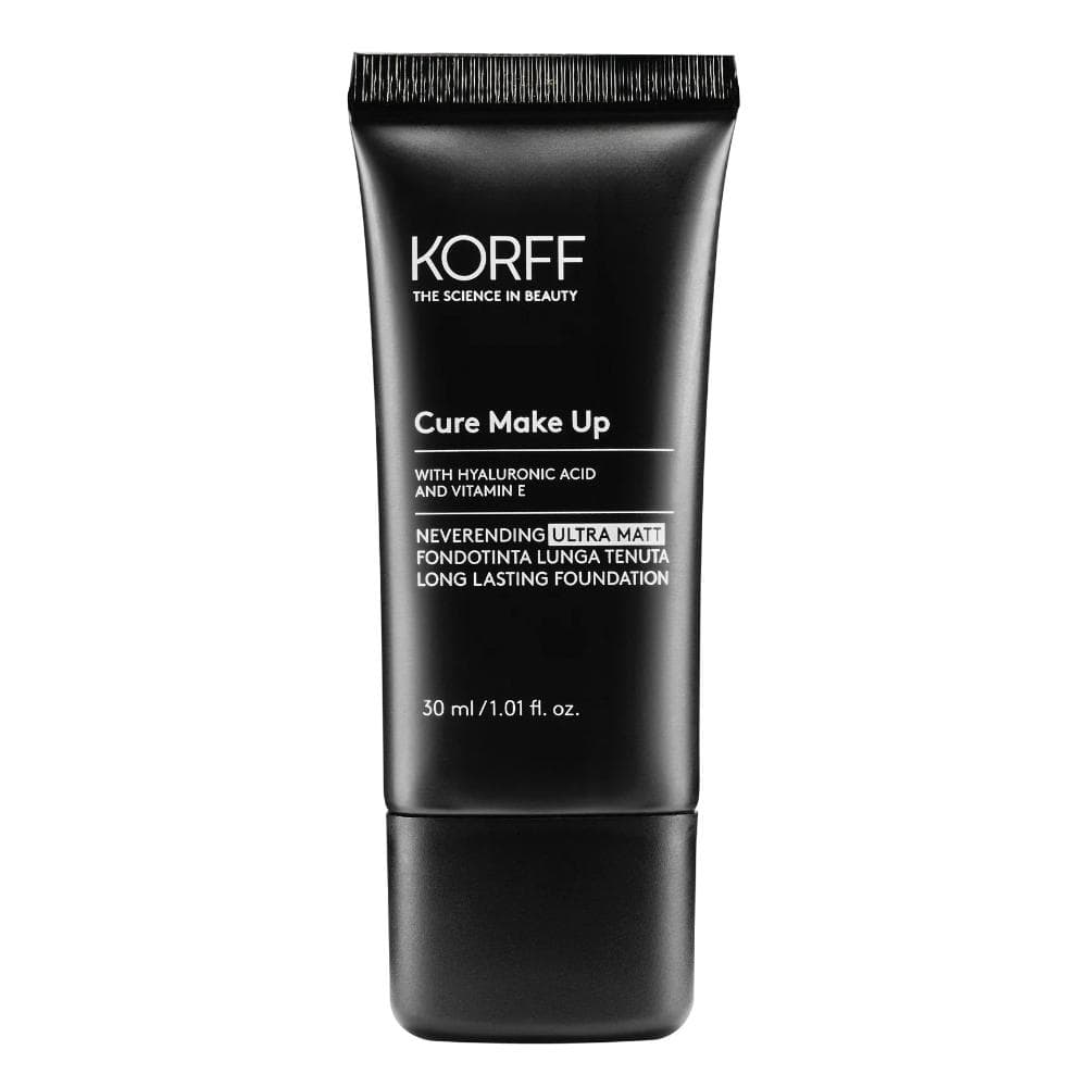Korff Cure Make Up - Neverending Ultra Matt Fondotinta Lunga Tenuta N. 02, 30ml