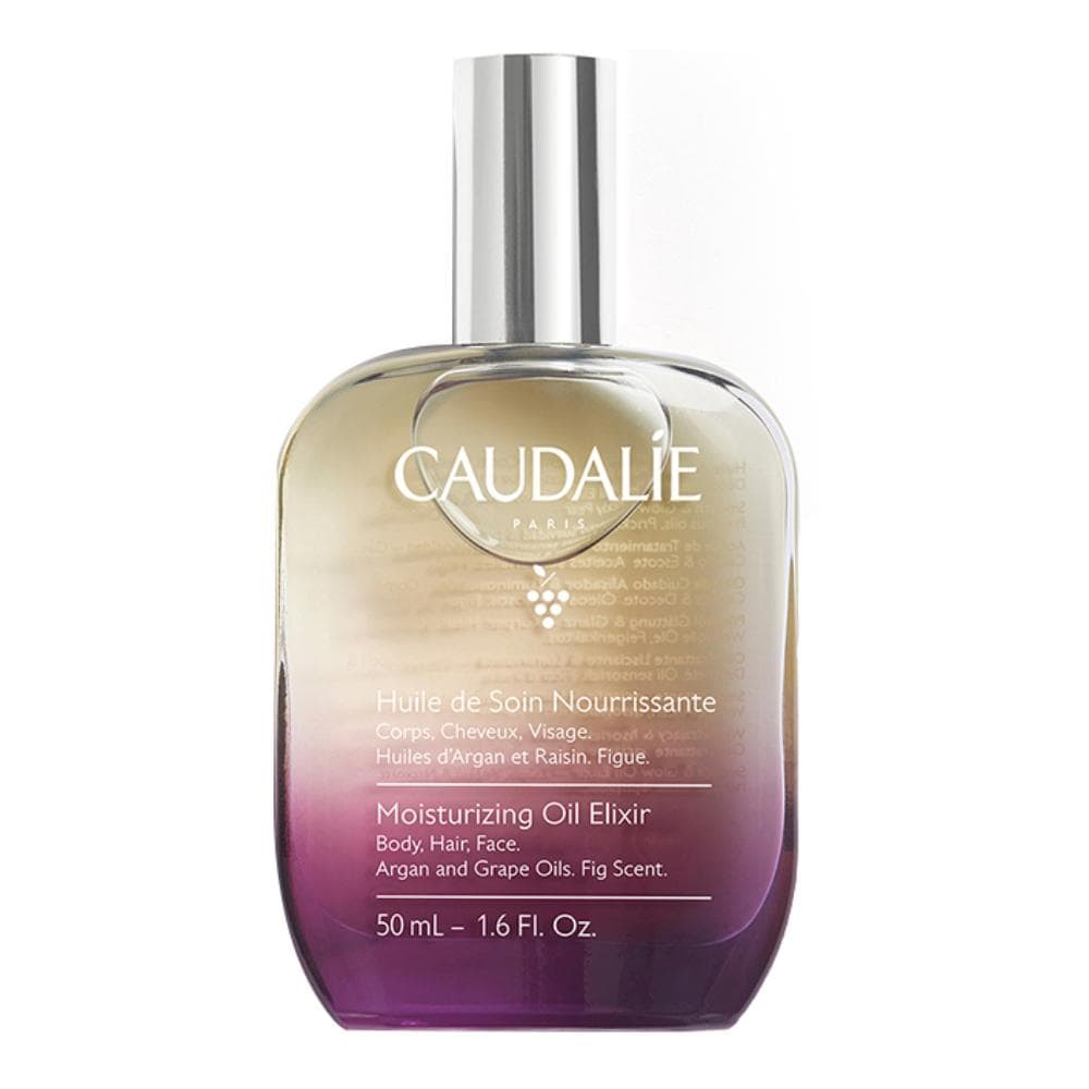 Caudalie Olio Trattante Nutriente & Luminosità Corpo Capelli e Decolleté, 50ml