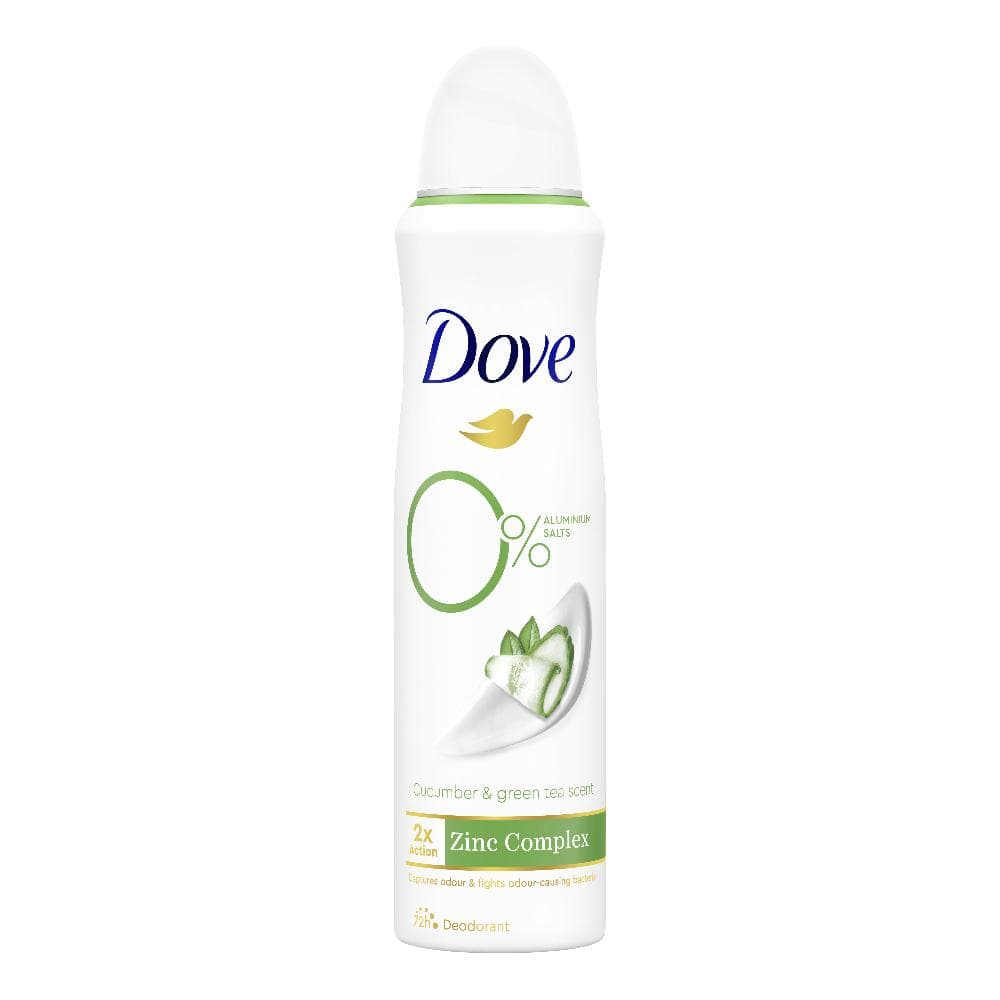 Dove advanced care 0% sali go fresh cucumber spray 150 ml