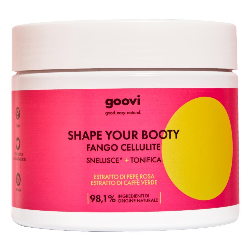 Goovi Shape Your Booty Fango Cellulite Trattamento Snellente Corpo 500 ml