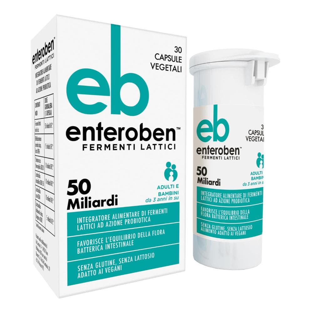 Enteroben 50mld 30 capsule vegetali