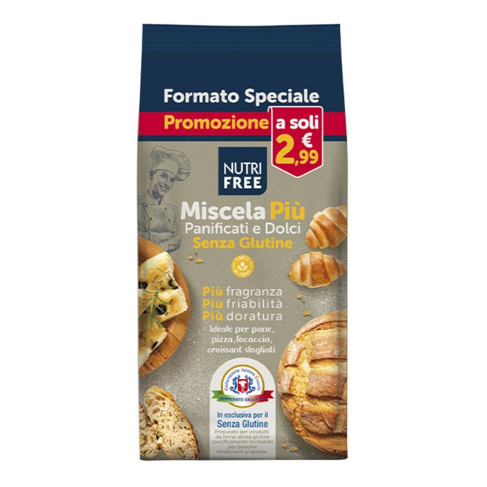 Nutrifree Miscela Piu' Panificati E Dolci 500 G
