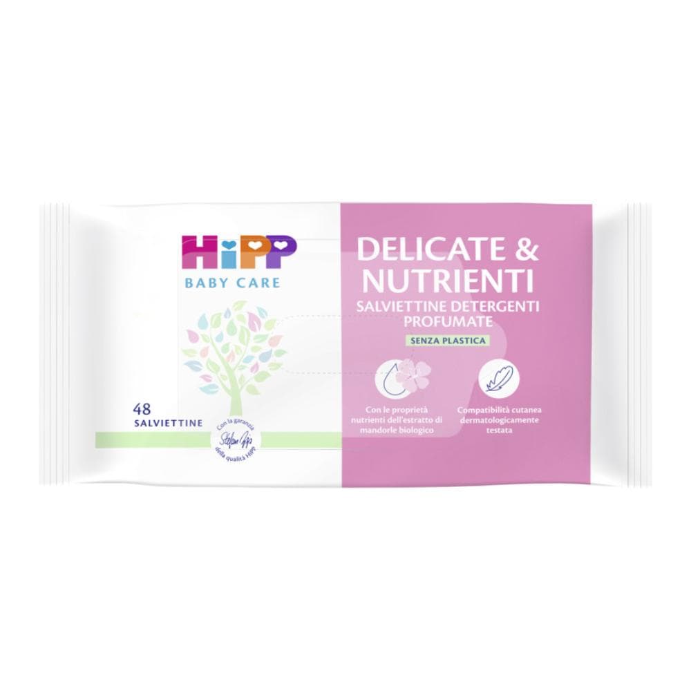 Hipp salviettine delicate&nutrienti 48 pezzi