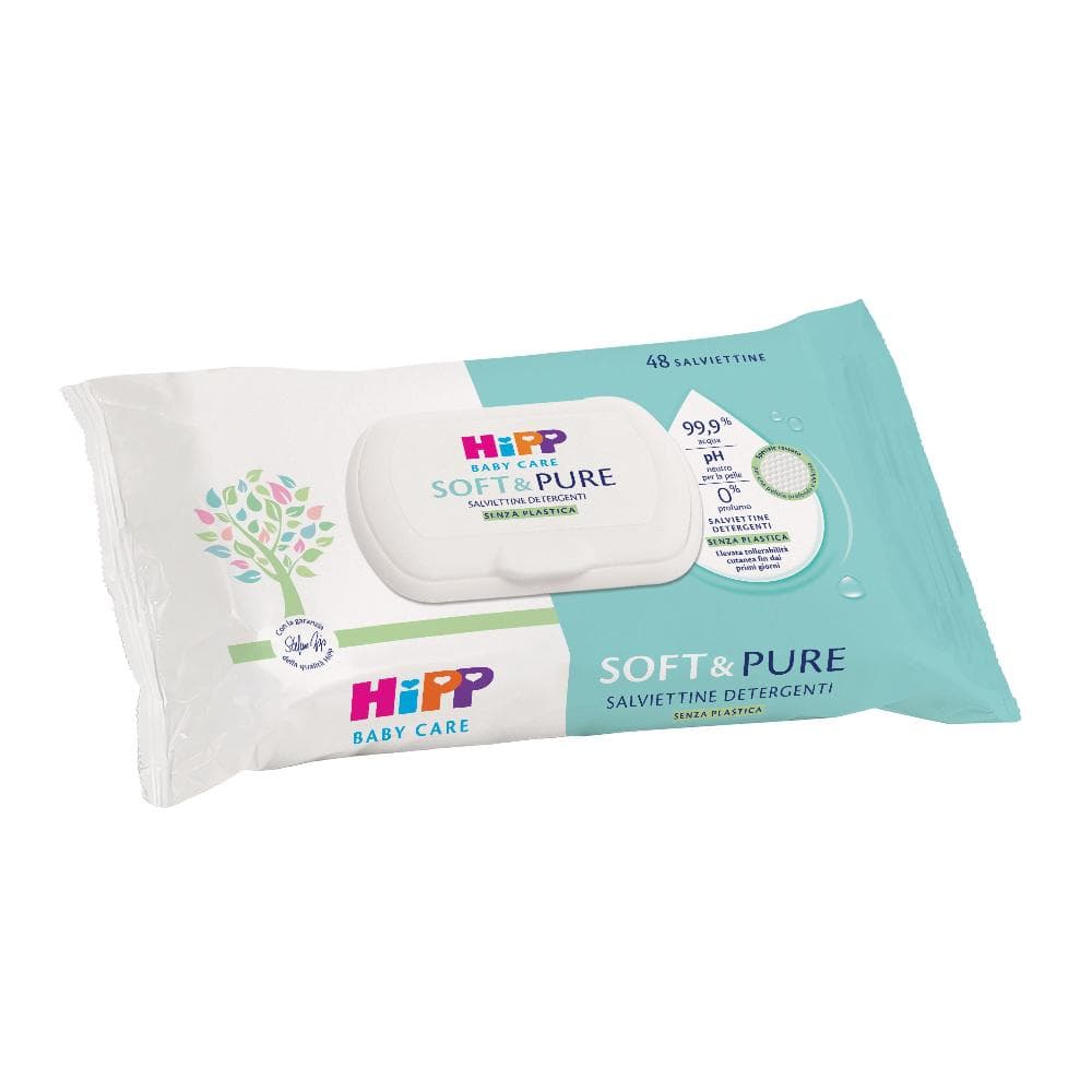 Hipp Italia Hipp Salviettine Soft&pure 3x48 Pezzi