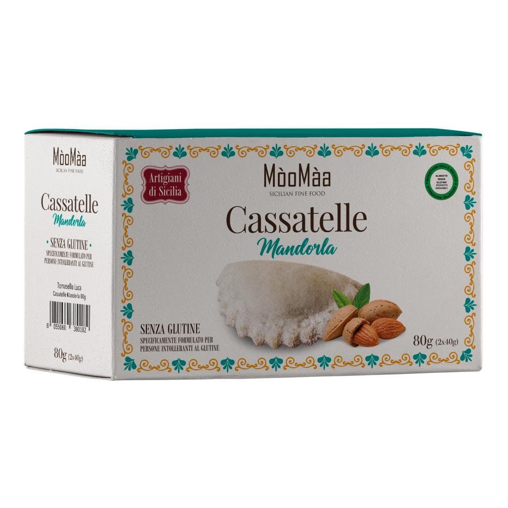 Moomaa Cassatelle Mandorla 2 Bustine X 40 G