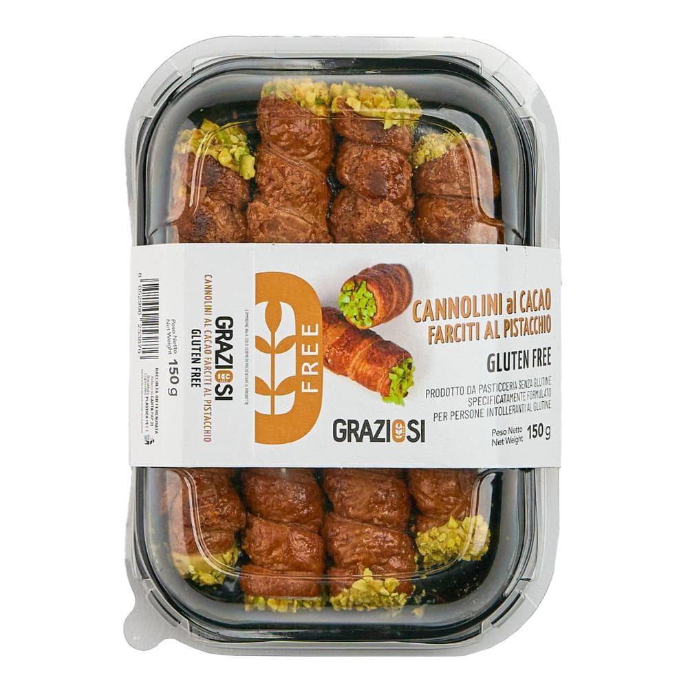 Cannoli cacao pistacchio 150 g