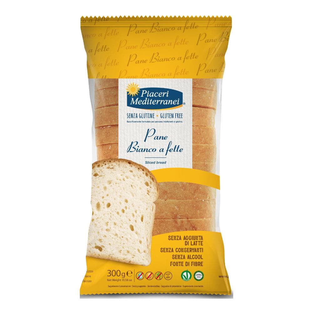 Piaceri mediterranei pane bianco a fette 300 g