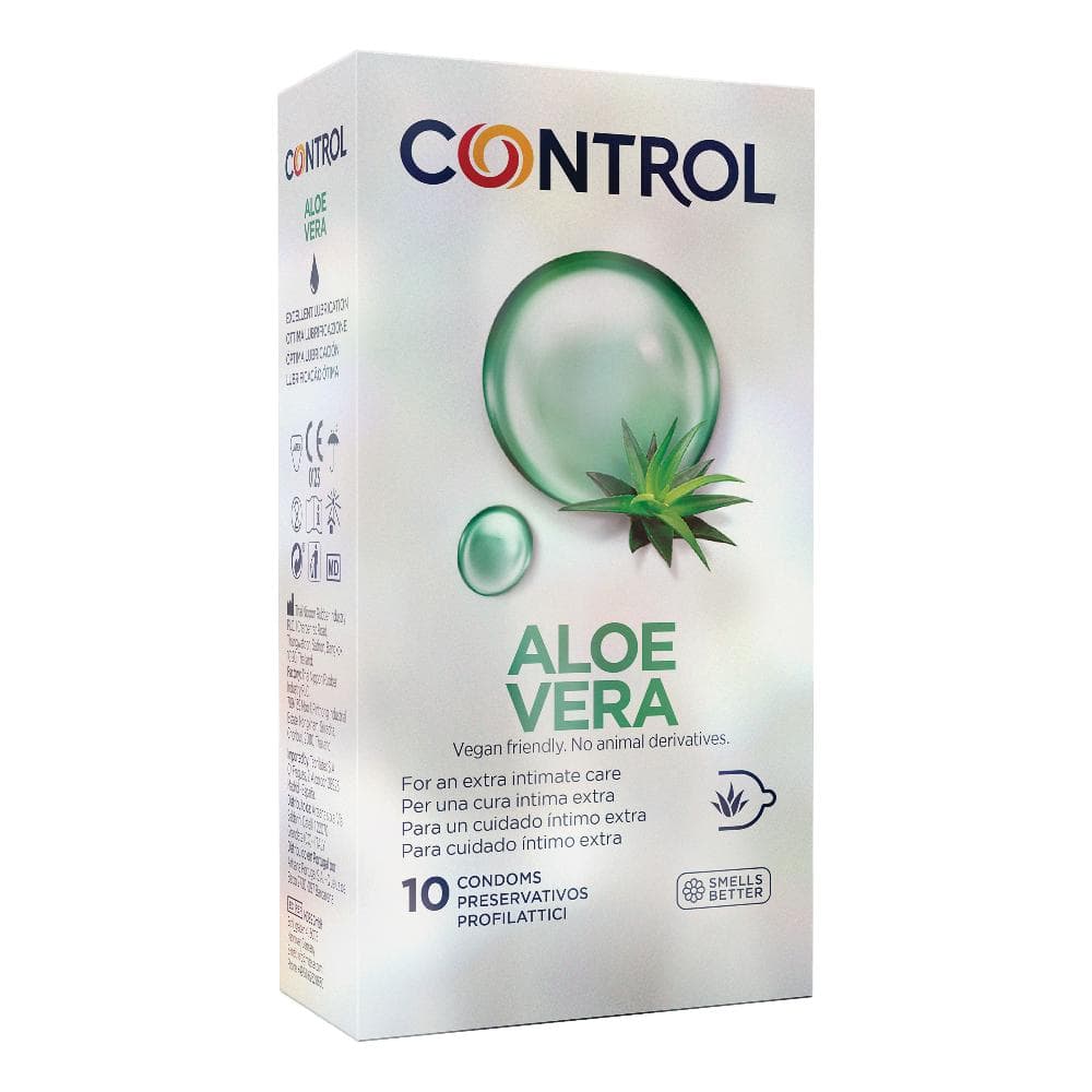Control Aloe Vera Profilattico 10 Pezzi