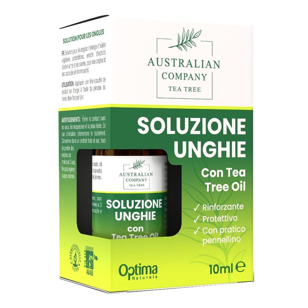 Optima Naturals Australian Tea Tree Soluzione Unghie 10 Ml