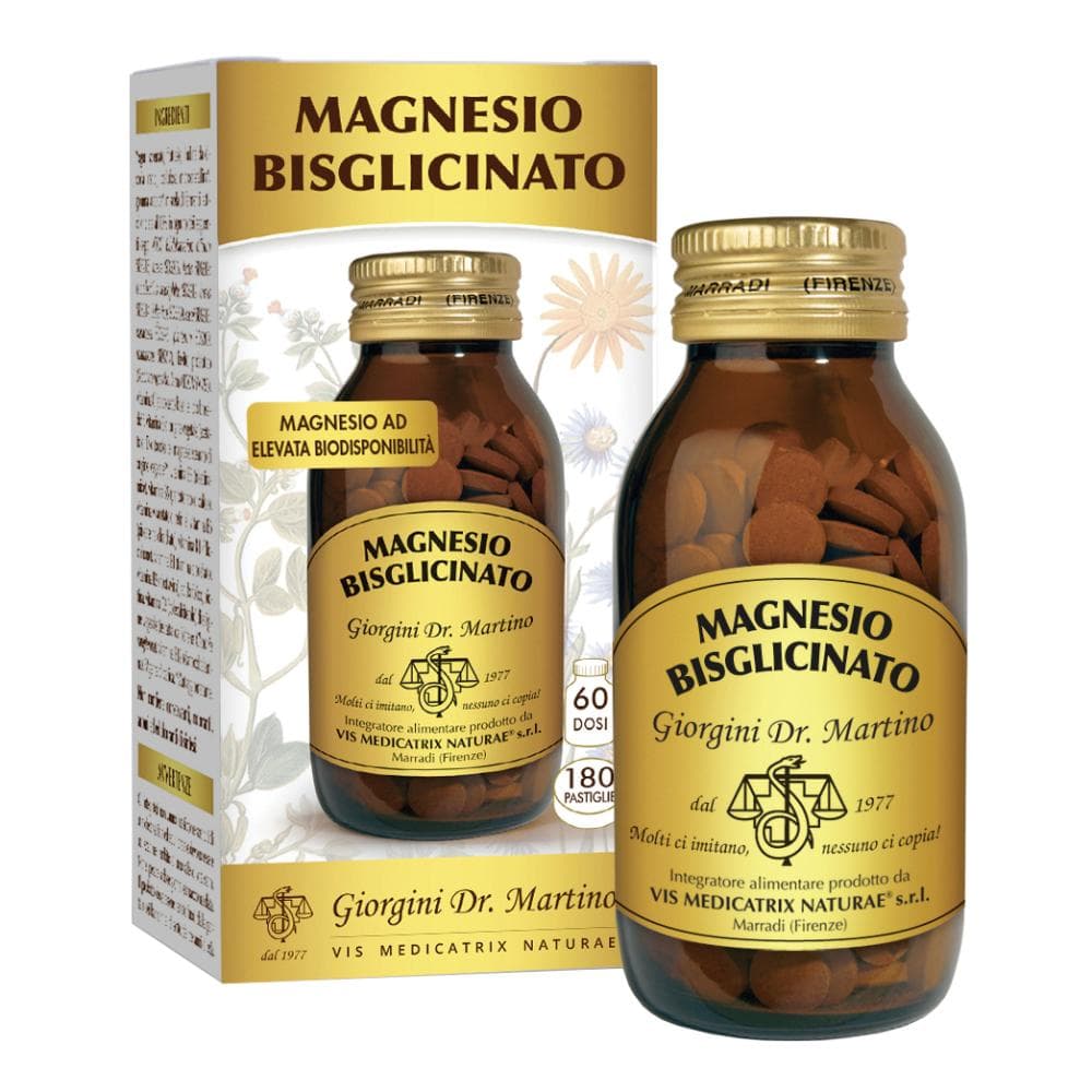 Magnesio Bisglicinato 180 Pastiglie