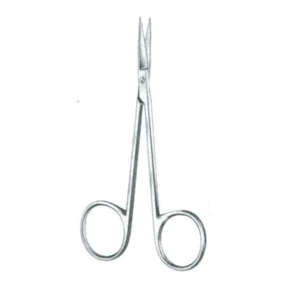 Forbice Iris Retta In Acciaio Per Chirurgia 11,5 Cm Monouso